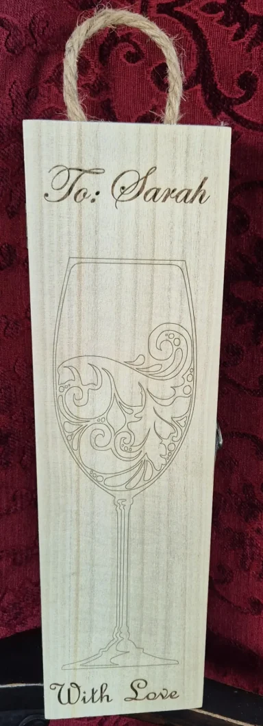 Personalised Wine Gift Box 